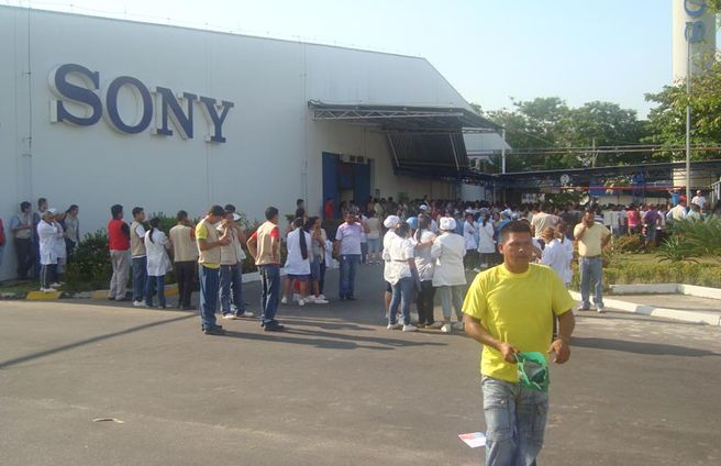 Sony anuncia fim de atividades em manaus