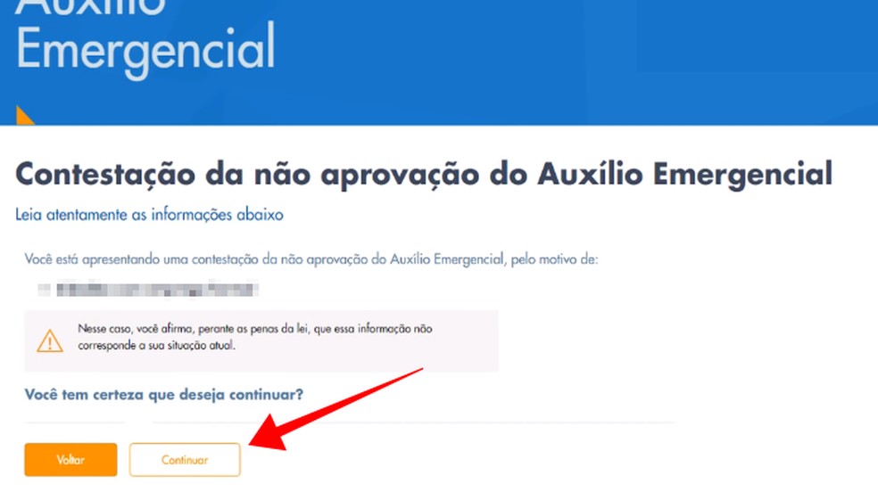 contestação do auxílio emergencial 2021