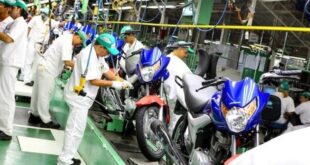 produção de motos